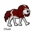 hot dogs - chuck bookmark