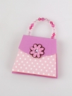 blokcic - handbag notes - pink polka dot
