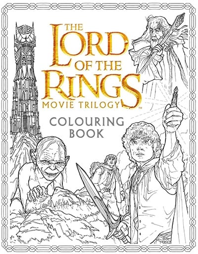 The Lord Of The Rings Movie Trilogy Colouring Book