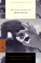The Basic Works Of Aristotle