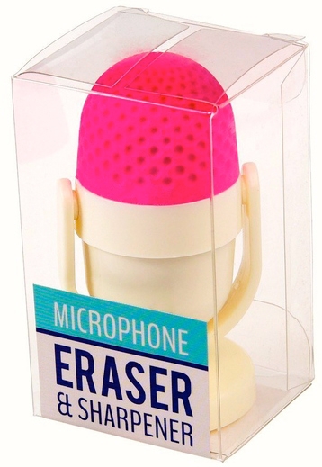 Gumica i rezač Pink Microphone