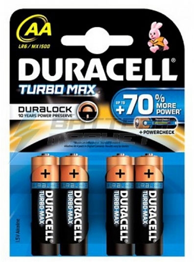 Duracell Turbo AA 4kom - | Delfi knjižare