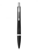Urban Ballpoint Pen, Muted Black and Chrome Trim with Medium Point Blue