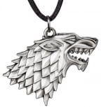 Game of Thrones Privezak na ogrlici - Stark pendant costume
