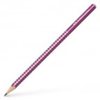Faber-Castell grafitna olovka - Grip, HB, Sparkle pearl bordeaux