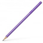 Faber-Castell grafitna olovka - Grip, HB, Sparkle pearl purple