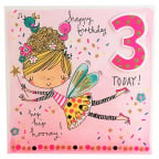 Čestitka - Age 3 Girl, Fairy