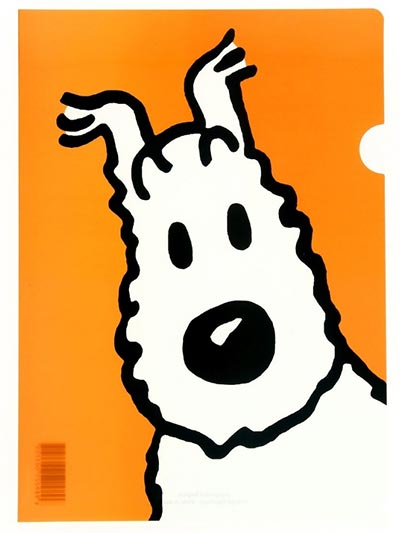 Fascikla - Tintin, Snowy, Orange - Tintin | Delfi knjižare