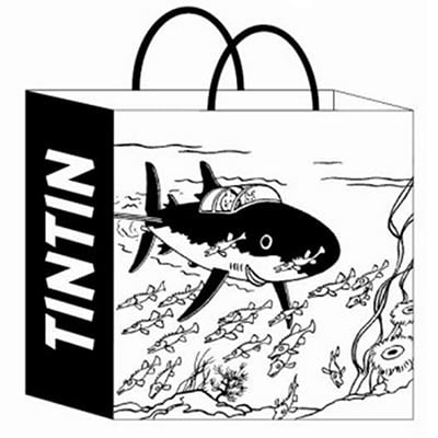 Kesa - Tintin and Snowy, Submarine Shark