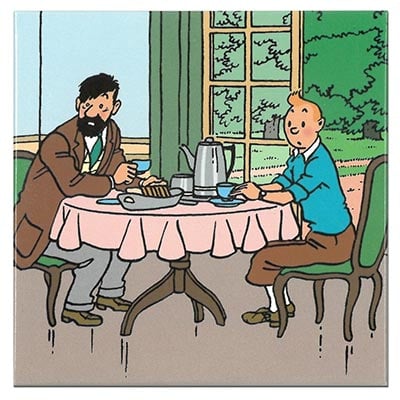 Magnet - Tintin, Breakfast