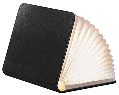 Lampa - Book, Black Leather, L