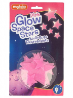 Stikeri - Pink Glow Space Stars