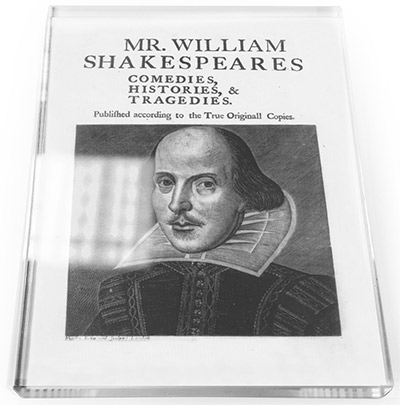 Magnet - Shakespeare, First Folio