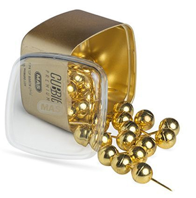 Čiode - MAS CUBBIE, lopta, GOLD