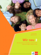 Wir neu 2, nemački jezik, udžbenik sa cd-om za 6. razred osnovne škole