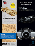 Incredibuilds: Batmobile Signature Series 3D Wood Model And Book