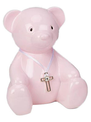 Kasica - Bambino, Pink Teddy Bear