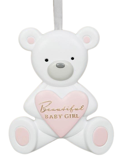 Viseća dekoracija - Teddy Bear, Beautiful Baby Girl