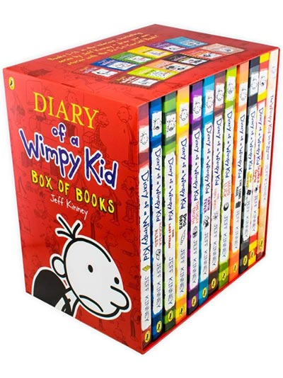 Diary Of A Wimpy Kid Collection - 12 Book Box Set