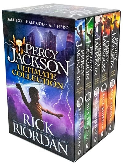 Percy Jackson 5 Books - Box