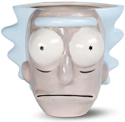 Šolja 3D Rick and Morty - Rick Head
