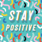 Čestitka - Stay Positive