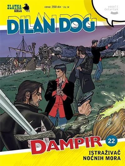 Zlatna serija 22 - Dilan Dog i Dampir (korica A1 plava)