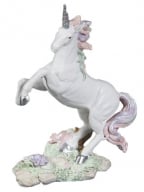 Figura - Rearing Unicorn, Pink Mane