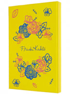 Moleskine Limited Edition Frida Kahlo Notebook, Notebook with Blank Pages and Hard Cover, Collector's Box, Yellow and Blue Colour