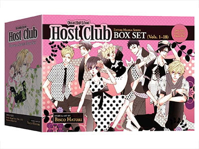 Ouran High School Host Club Box Set (Volumes 1-18)