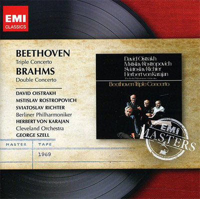 Beethoven: Triple Concerto / Brahms: Double Concerto - Emi Masters