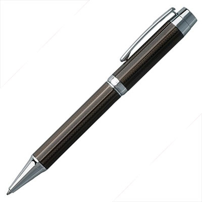 Hugo Boss Ballpoint Pen, Bold, Black