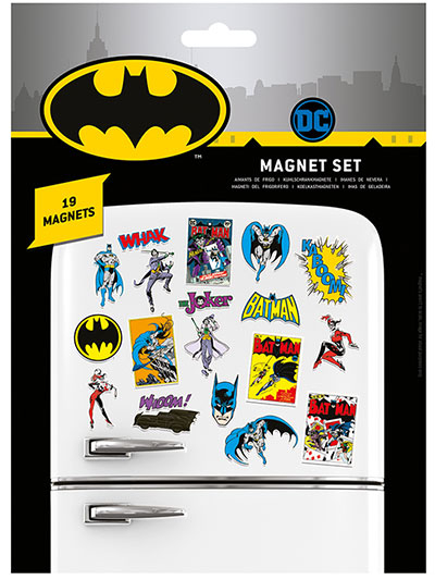 Magnet set/19 - DC Comics, Batman Retro
