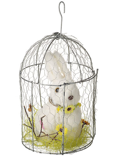 Uskršnja figura - Rabbit in a birdhouse