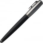 Hugo Boss Rollerball Pen, Pure Leather, Black