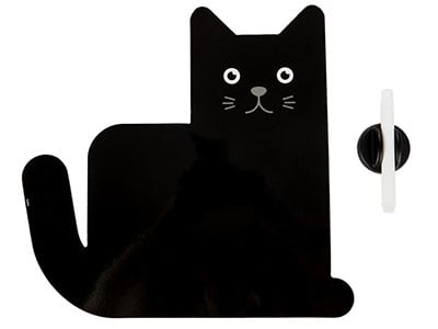 Magnetna tabla sa markerom - Meow, Black