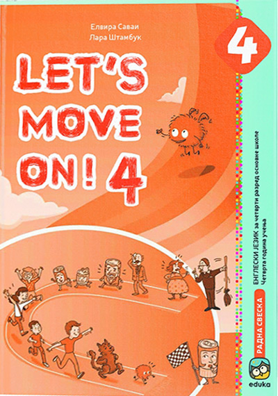 Engleski jezik 4, Let's move on! 4, radna sveska za četvrti razred osnovne škole, četvrta godina učenja