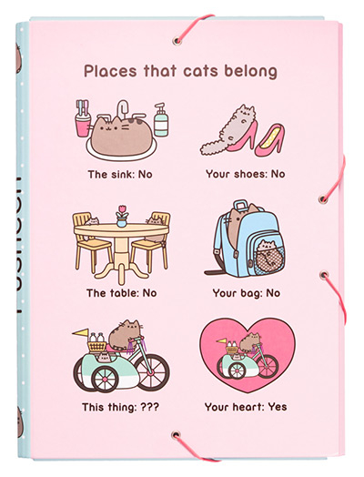 Fascikla - Pusheen, The Cat - Pusheen | Delfi knjižare