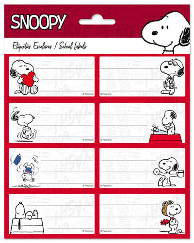 Nalepnice set 8 - Snoopy - | Delfi knjižare