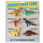 Gumice za brisanje - set 6, Prehistoric Land