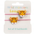 Gumice za kosu - set 2, Wild Wonders, Leopard