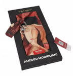 Ešarpa/privezak za ključeve - Modigliani, Woman in a hat & Mario Varvogli, 18x90 cm
