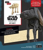 IncrediBuilds Star Wars: Rogue One - AT-ACT 3D Wood Model and Book