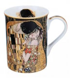 Šolja - Classic Klimt, The Kiss black, 350 ml