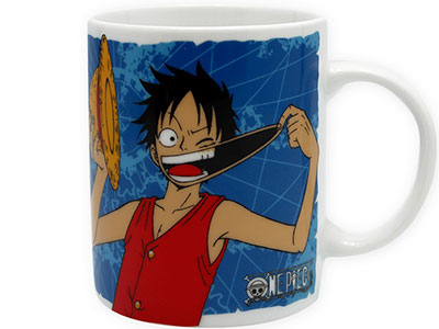Šolja - One Piece, Luffy and Emblem, 320 ml