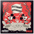Zidni kalendar 2022 - Disney, Mickey Mouse, 30x30 cm