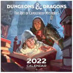 Zidni kalendar 2022 - Dungeons & Dragons, 30x30 cm