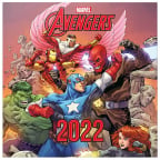 Zidni kalendar 2022 - Marvel, Avengers, 30x30 cm