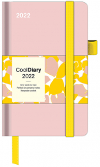 Agenda 2022 - Cool Diary Pastel Pink 9x14 cm