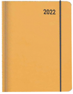Agenda 2022 - Flexi Diary, ColourLine BLACK 12x17 cm
